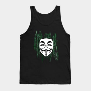 Anonymous Matrix Tank Top